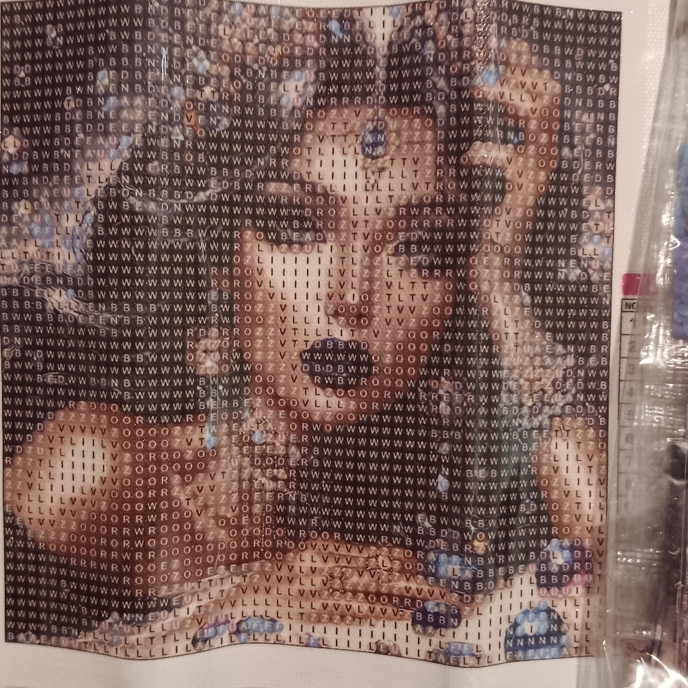 Diamond Painting Kit with Woman Design 20x20 - Picture 4 of 5